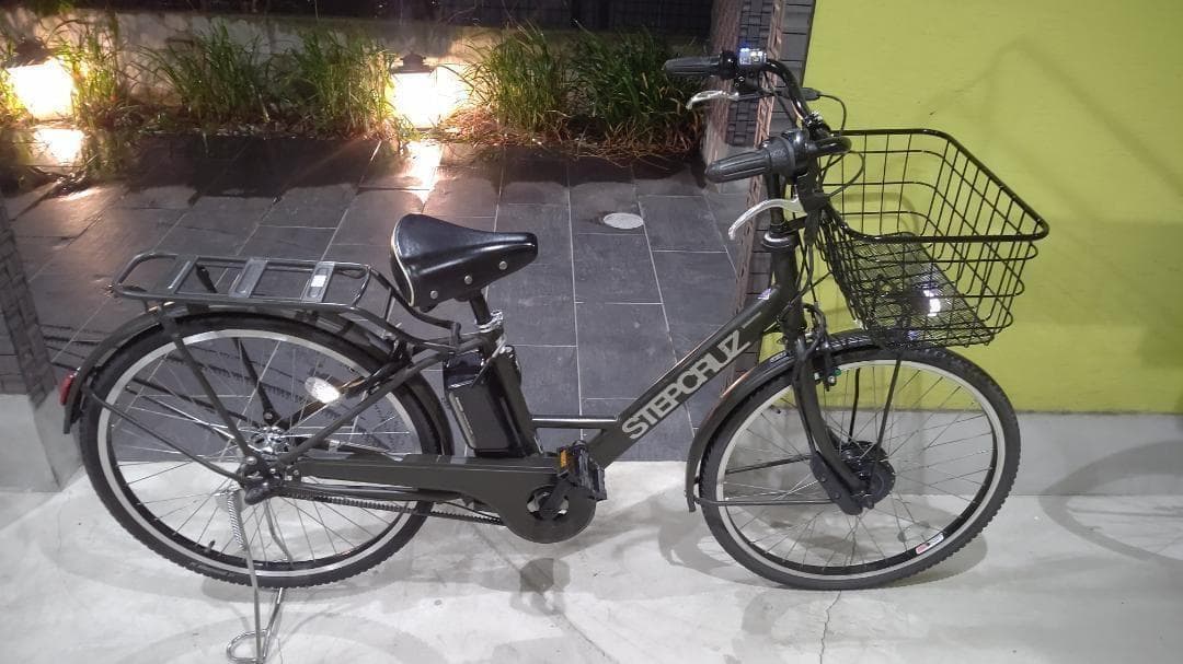 ステップクルーズｅ　回生充電機能付き　26インチ　電動自転車 ブリヂストン