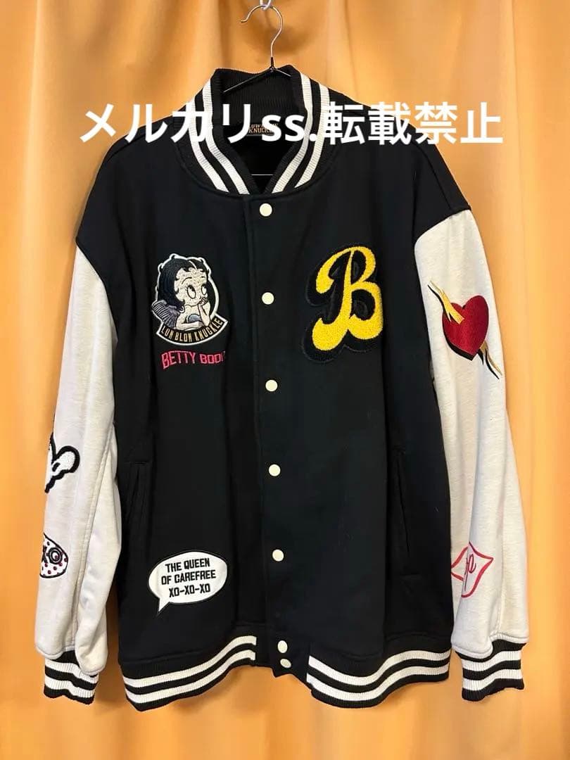 Betty Boop ベティちゃん 刺繍スカジャン