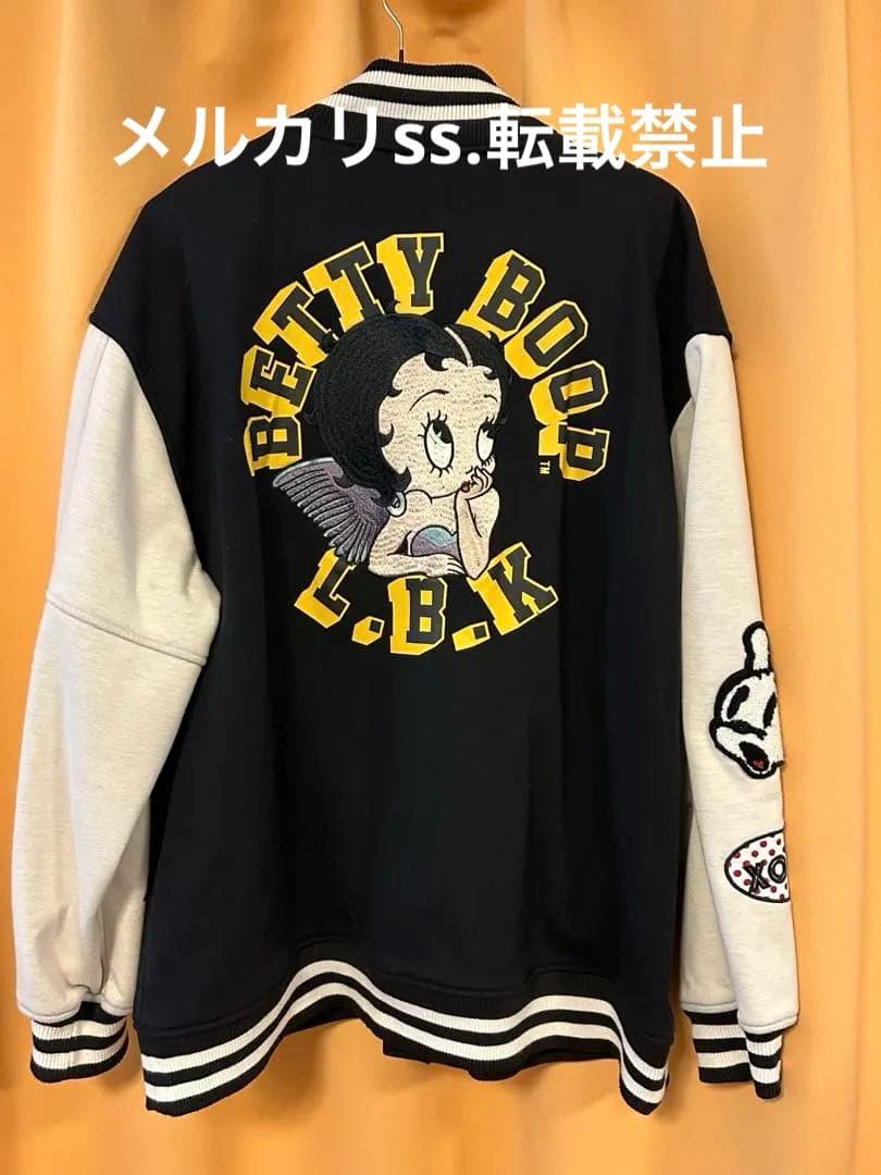 Betty Boop ベティちゃん 刺繍スカジャン