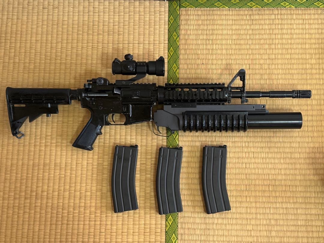 バイオハザード クリス・レッドフィールド風 東京マルイM4 MWS ガスガン