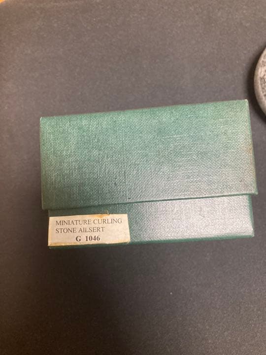 カーリングストーン　長野オリンピック公式　シリアルナンバー付き