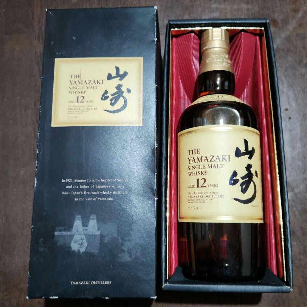 サントリー 山崎ウイスキー　12年 700ml 　未開封