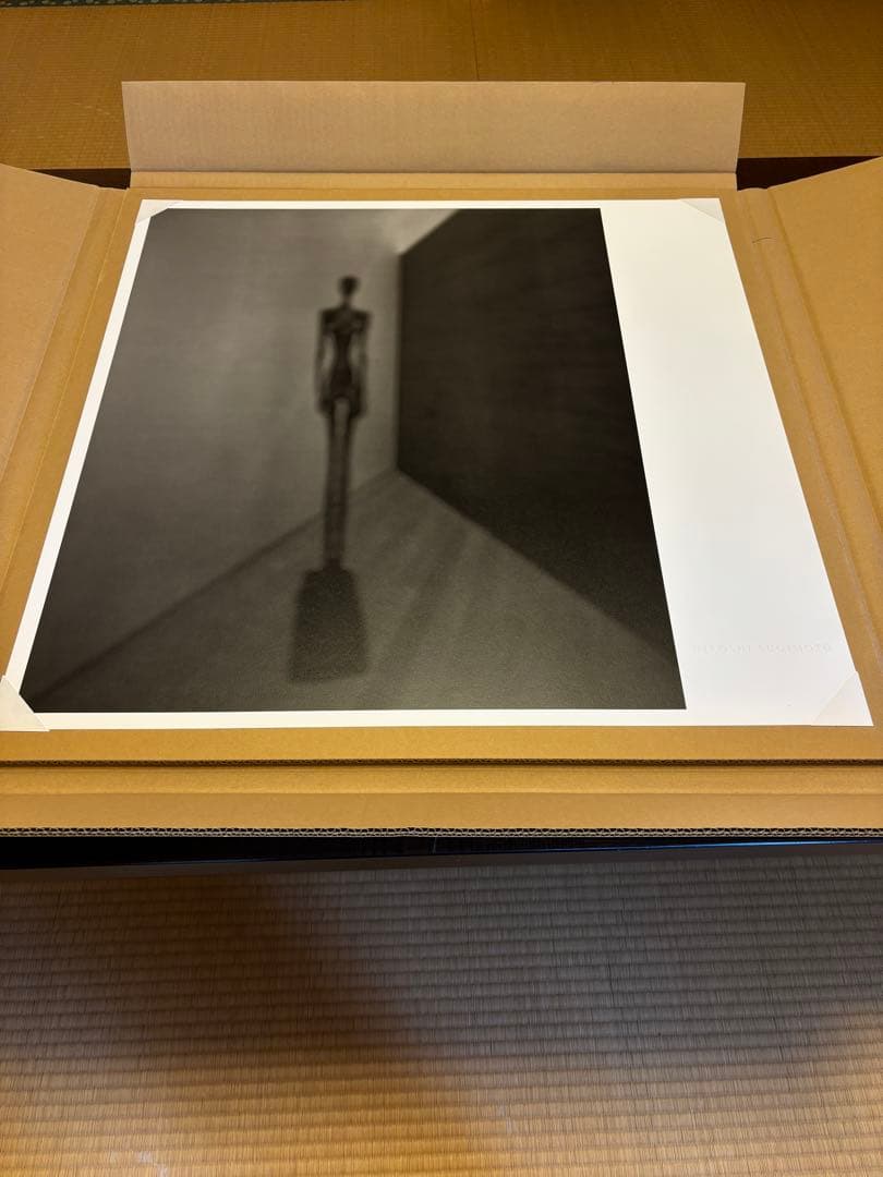 杉本博司　真作　ポスター　『大きな女性像 アルベルト・ジャコメッティ』