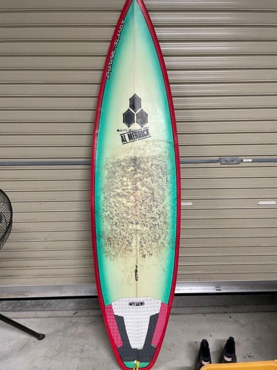 アルメリック　赤　浮力　178 75キロ　サーフボード　中古