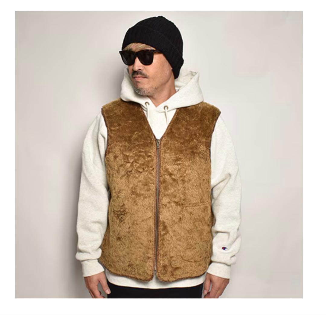 US オリジナル　Barbour フリースジップアップベスト ブラウン