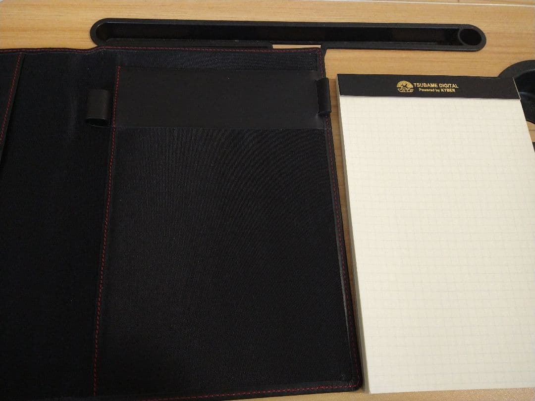 COBU 革製リーガルパッドホルダ、ツバメリーガルパッド