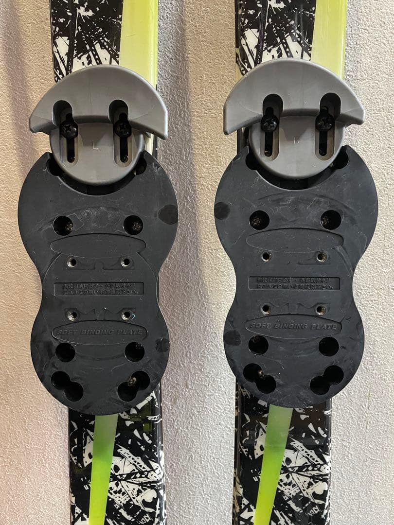 JOYRIDE ショートスキー97cm ソフトビンディングプレート付き