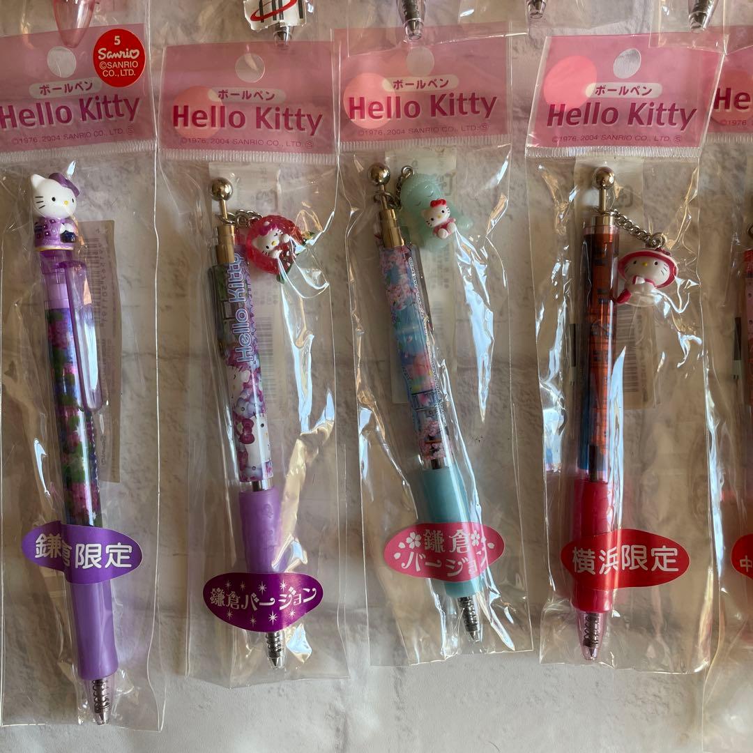 ハローキティご当地ボールペン35本/シャープペン2本　おまけ6本