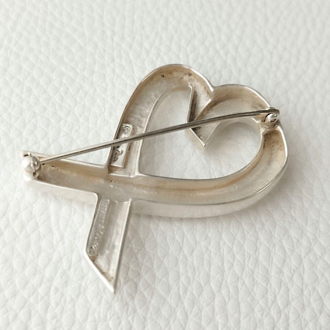 Tiffany　ティファニー　ラビングハート　ブローチ　パロマピカソ　SV925