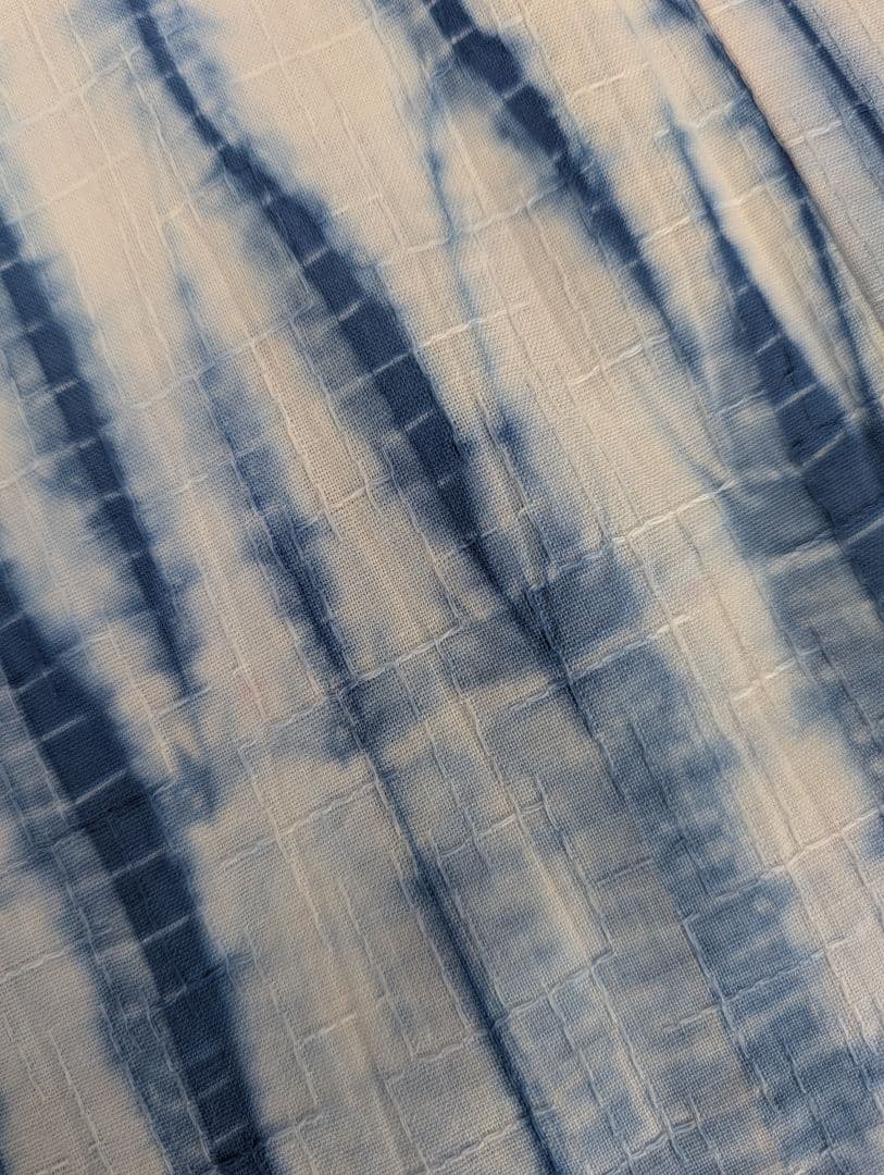 有松鳴海　手筋絞り浴衣　仕立て上がり　絞り工房　未使用