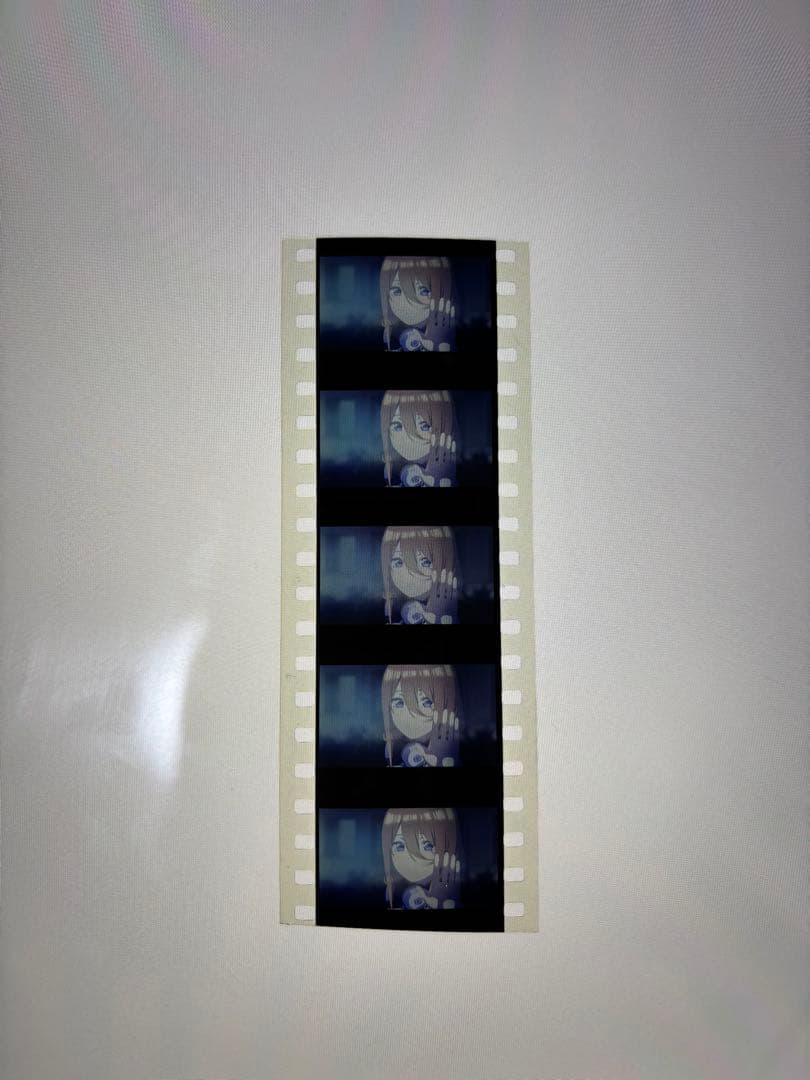 映画 五等分の花嫁 生コマフィルム 中野三玖 劇場版特典