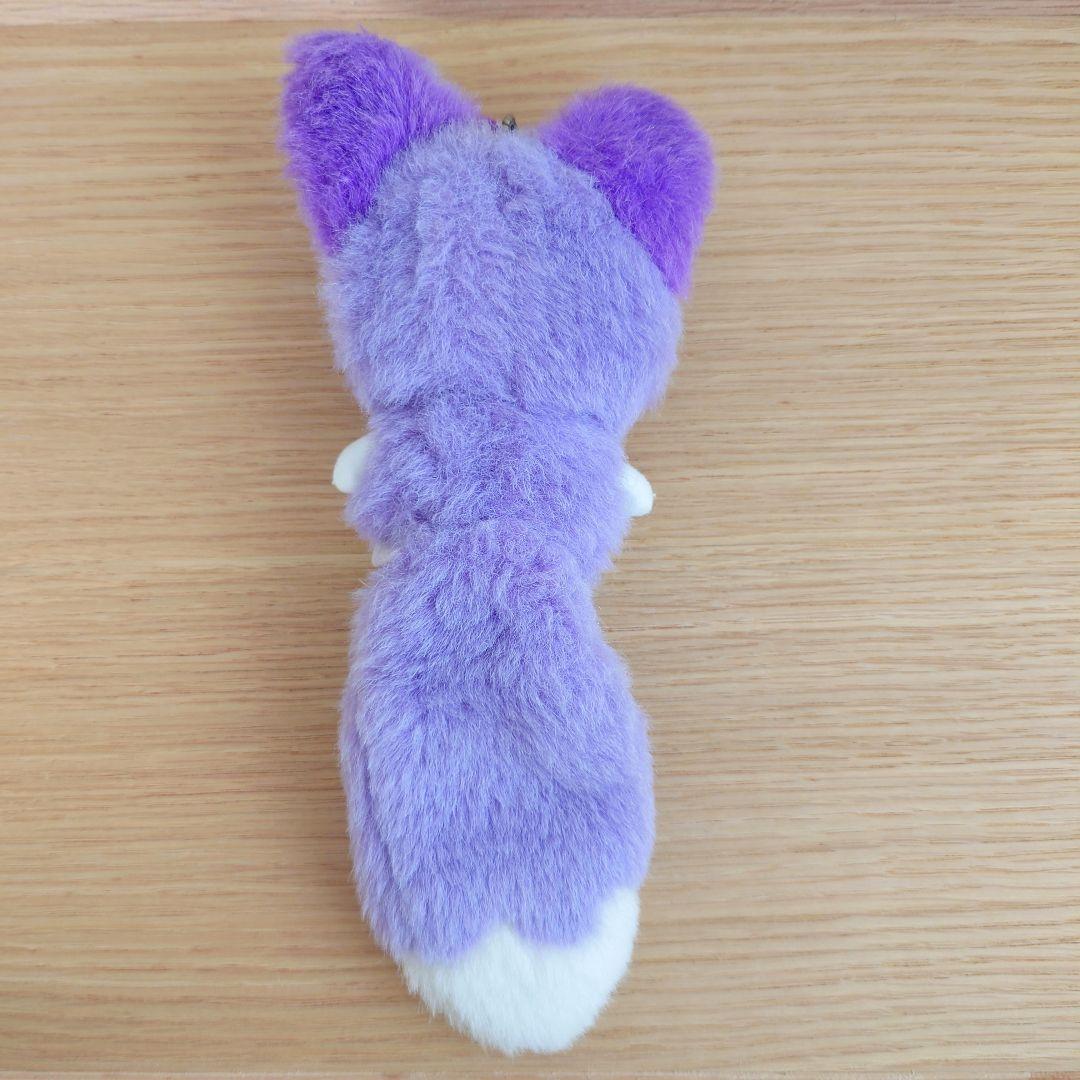 北海道限定　ハローキティ　ラベンダー　キツネ　マスコット　しっぽ