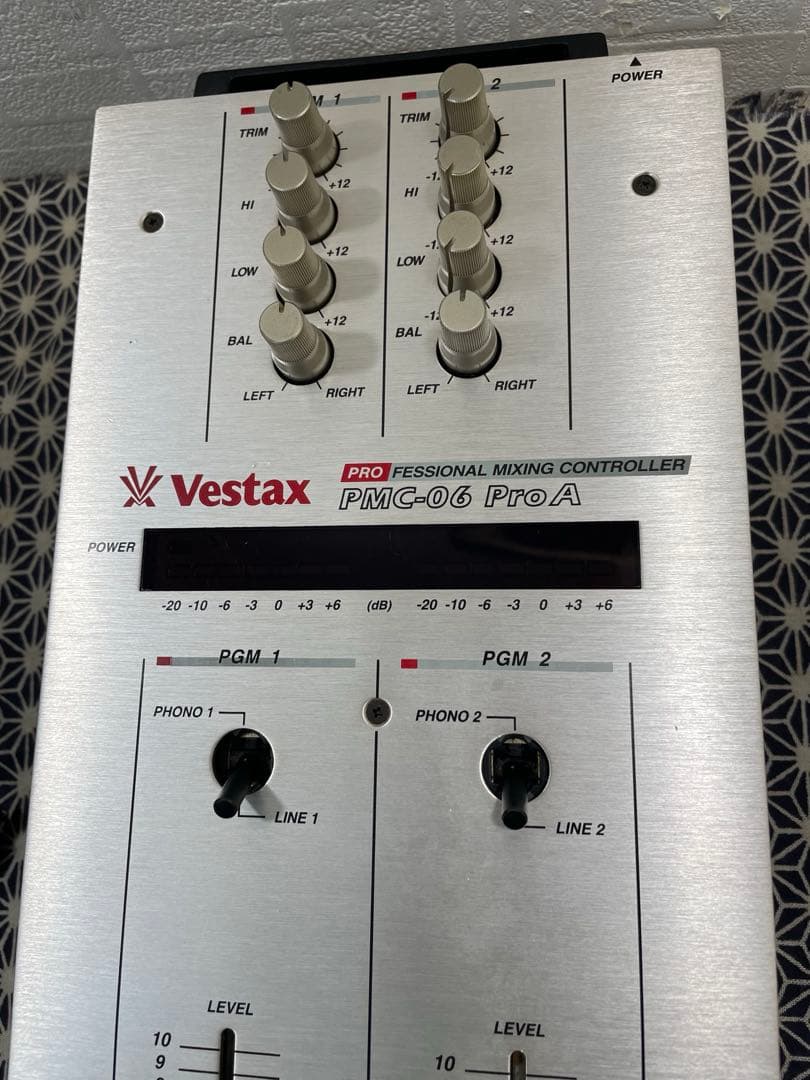 VESTAX ベスタクス　PMC-06ProA フェーダーメンテ　カットラグ