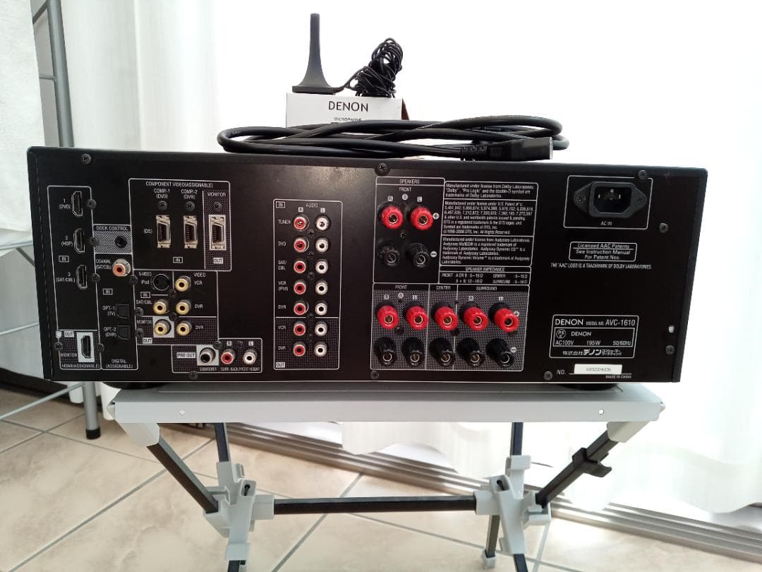 DENON AVアンプ AVC−1610 AUDYSSEY技術搭載