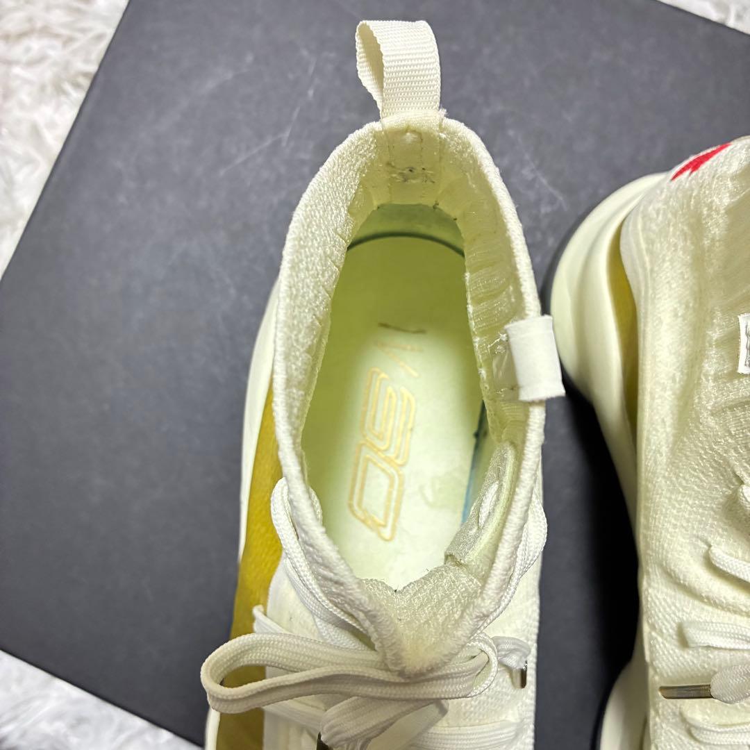 【美品】UNDER ARMOUR Curry 4 Retro Lemon