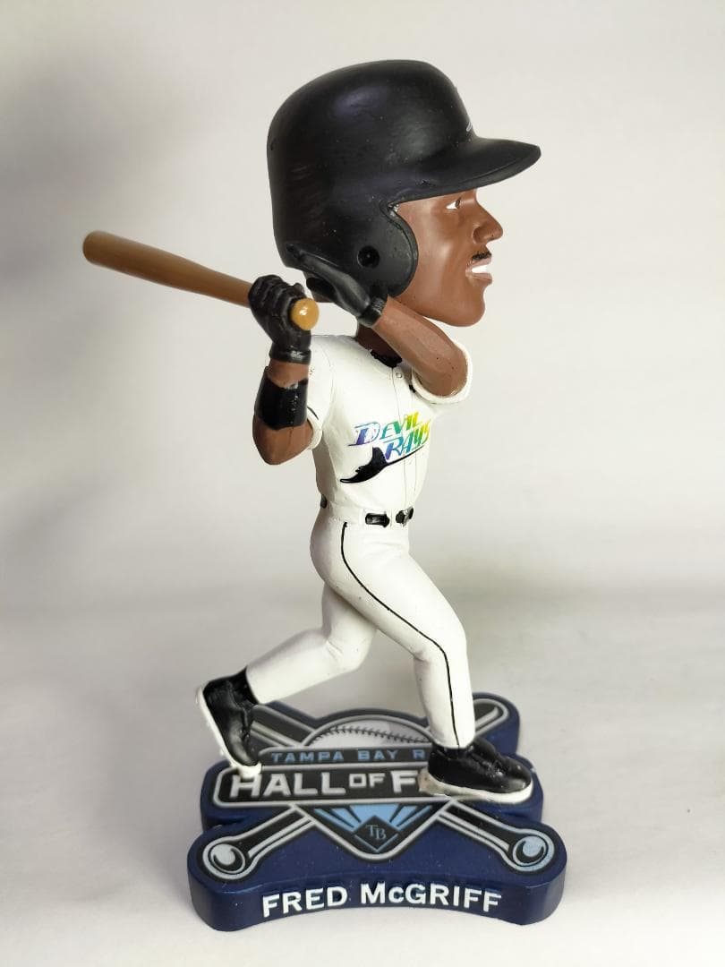 フレッド・マグリフ／”レイズ野球殿堂” ボブルヘッド人形 (2024／レイズ）