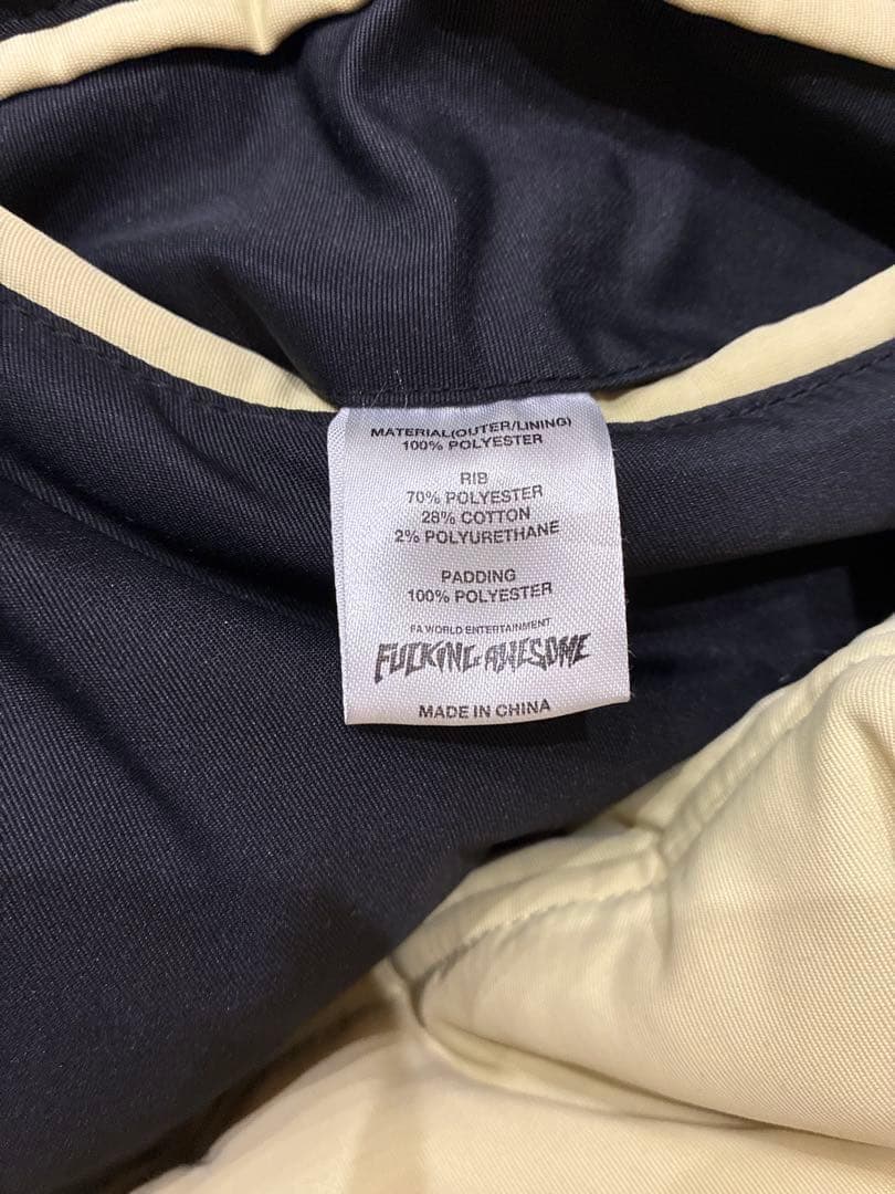 【希少】ファッキングオーサム ジャケット リバーシブル 中綿スタジャン L