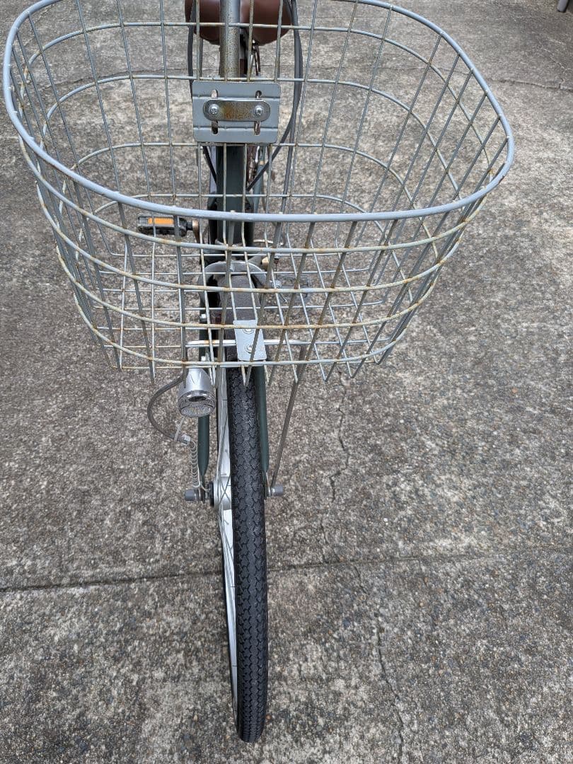 自転車　26インチ　京都市　変速　カゴ付