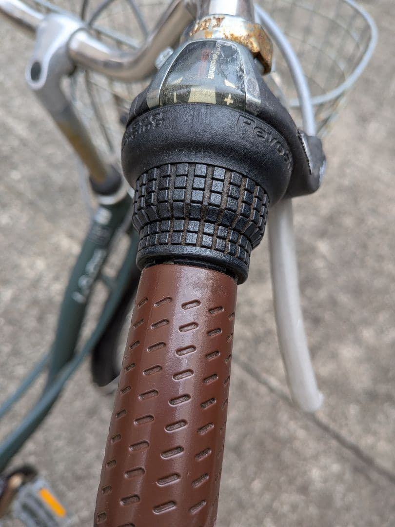 自転車　26インチ　京都市　変速　カゴ付