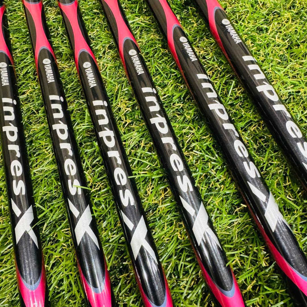 【女性用】inpres X D Black アイアンセット 6本 レディース用R