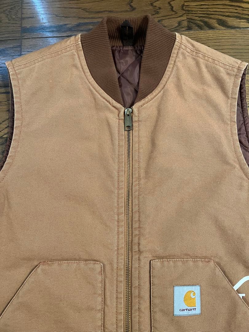 カーハート×フラグメント　ダックベスト　サイズ３