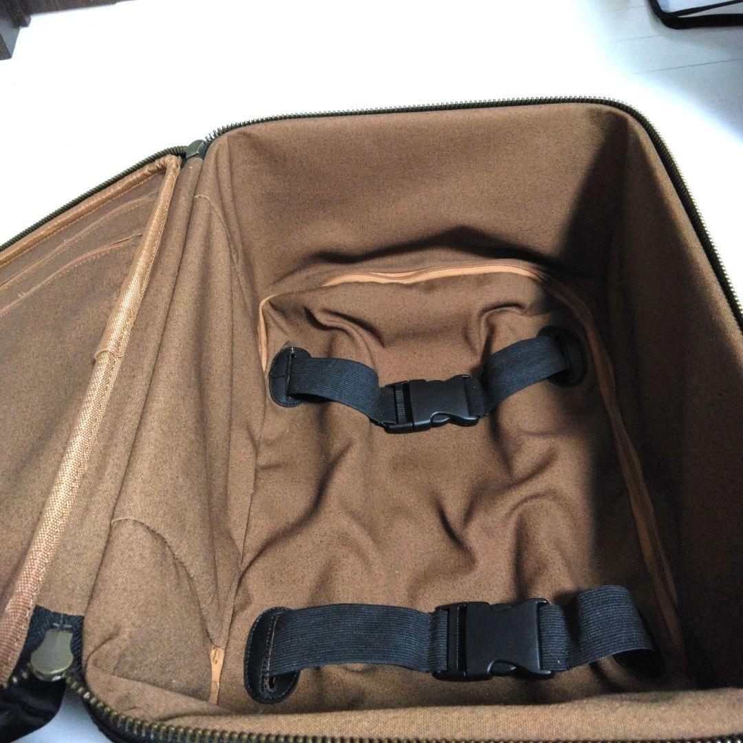 デキる男のブラックオールレザー　メンズキャリーバッグ