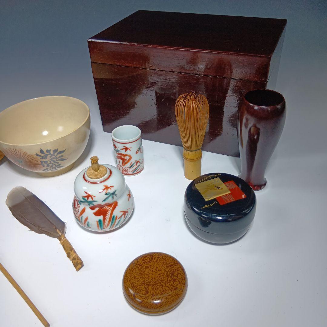 茶道具　茶箱一式