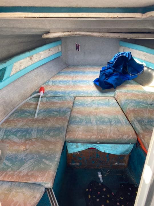 動画あり175馬力ヤマハスピード40ノット船　船体　ボート　船外機