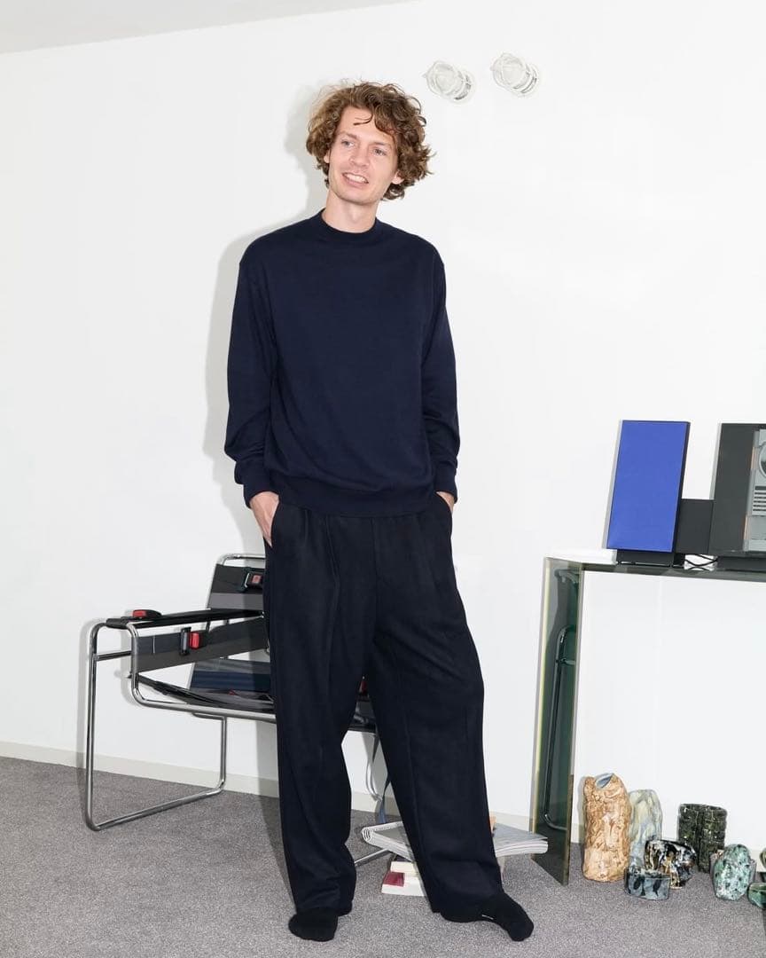 A.PRESSE for everyone / カシミヤ クルーネック ニット