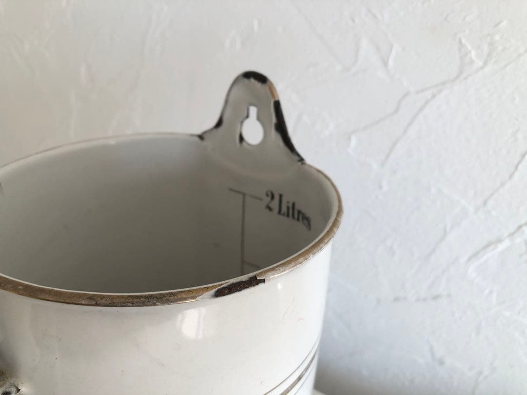 希少　フランスアンティーク　BF社 ホーロー製イリゲーター