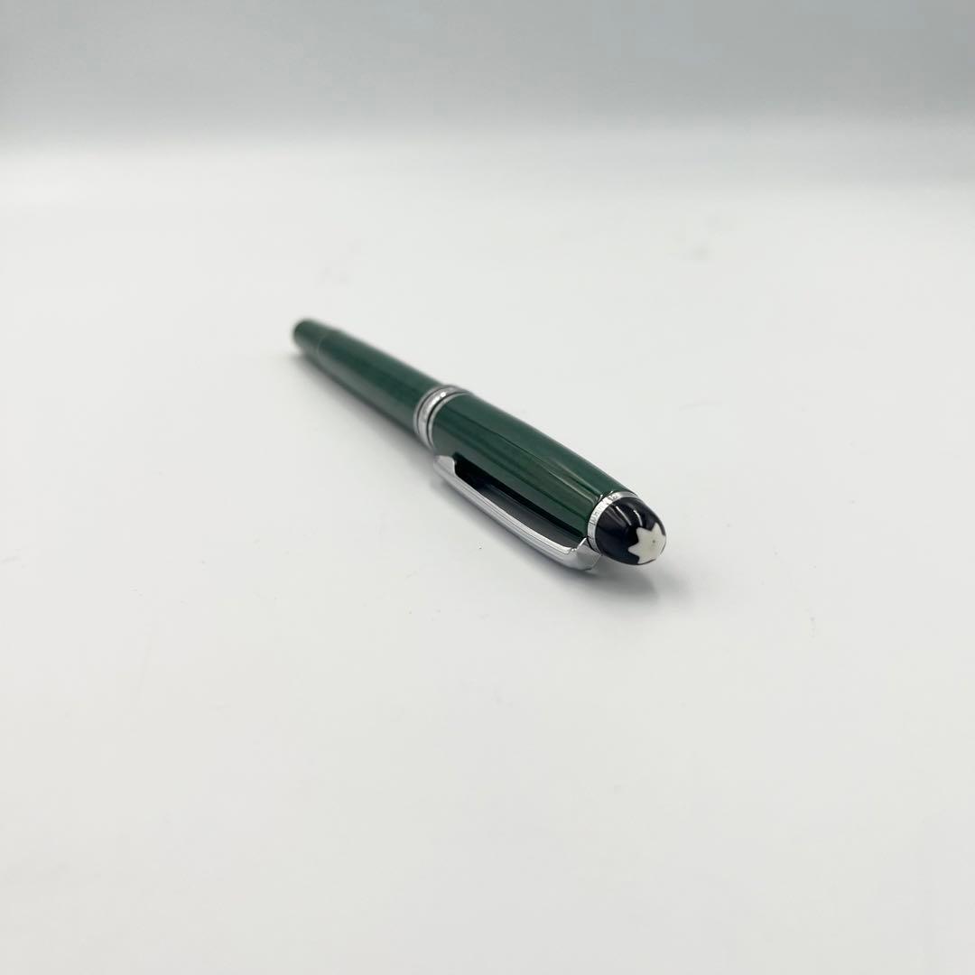 【美品/極希少】モンブラン　ダークグリーン　マーブル　ボールペン　プラチナ
