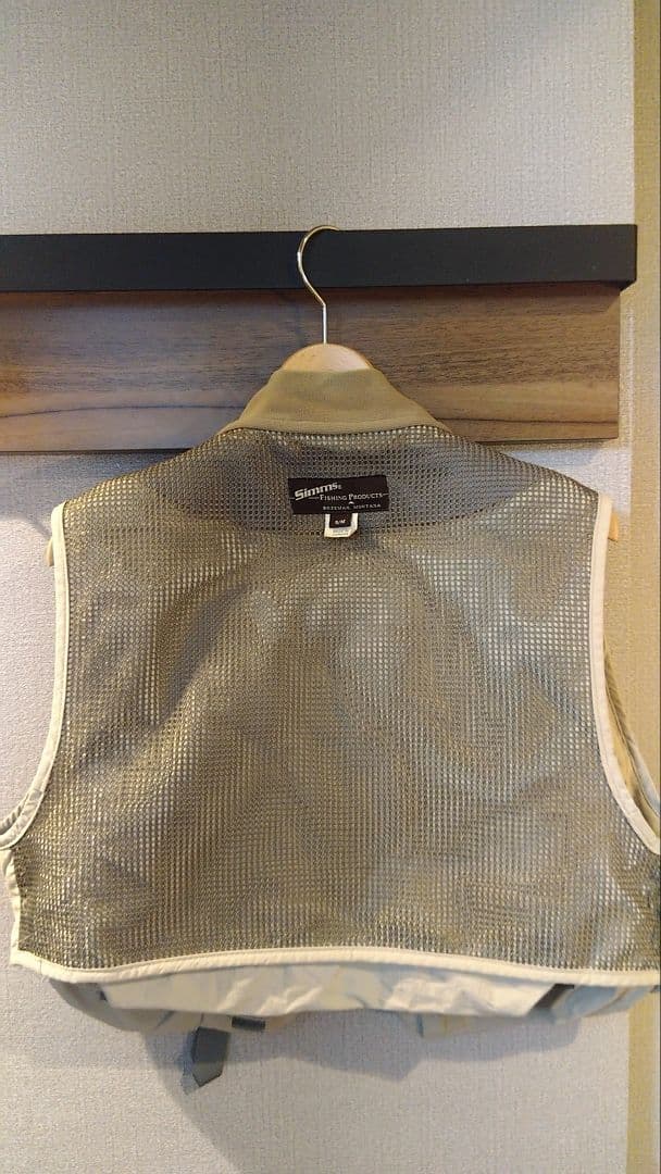 Simmsマスターベスト斜めロゴ