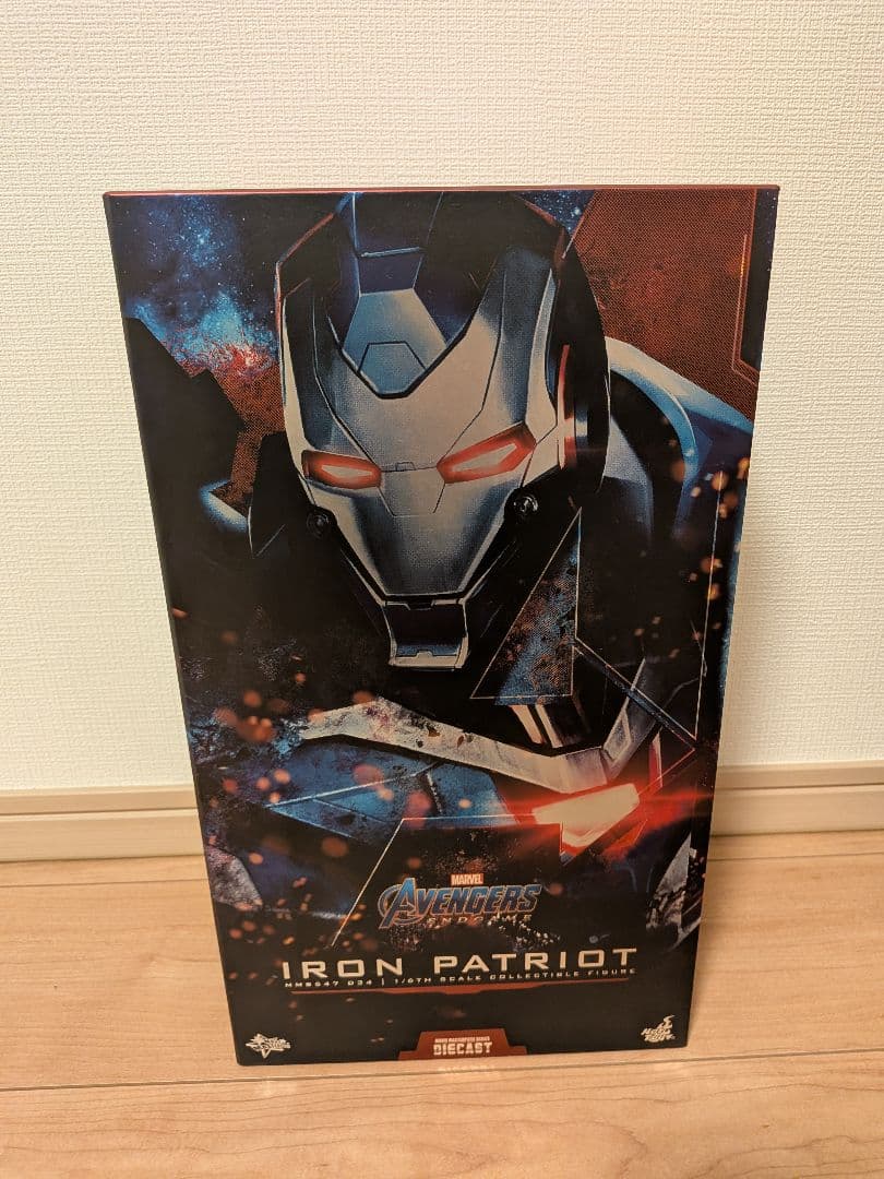 ホットトイズ　アイアンパトリオット　アベンジャーズエンドゲーム　マーベル