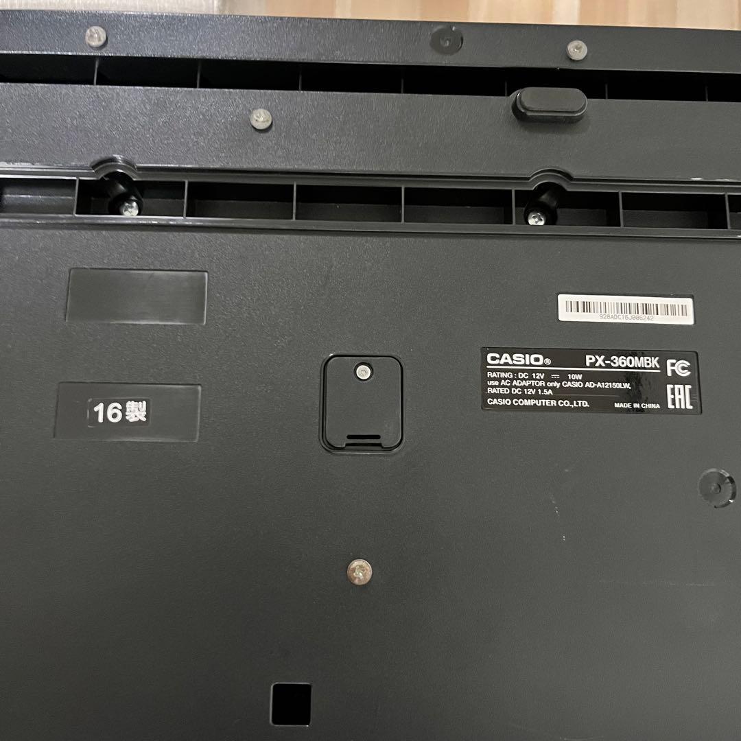 【9752】CASIO Privia PX-360M 電子ピアノ