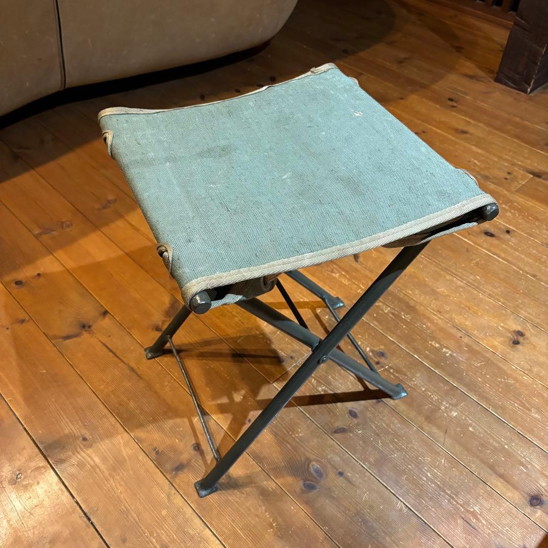 実物　ポーランド軍 フォールディングチェア