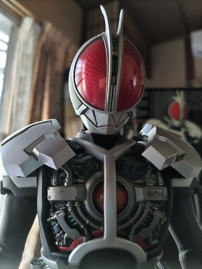 超リアル！メディコムトイＲＡＨ 仮面ライダーファイズ アクセルフォーム　完品