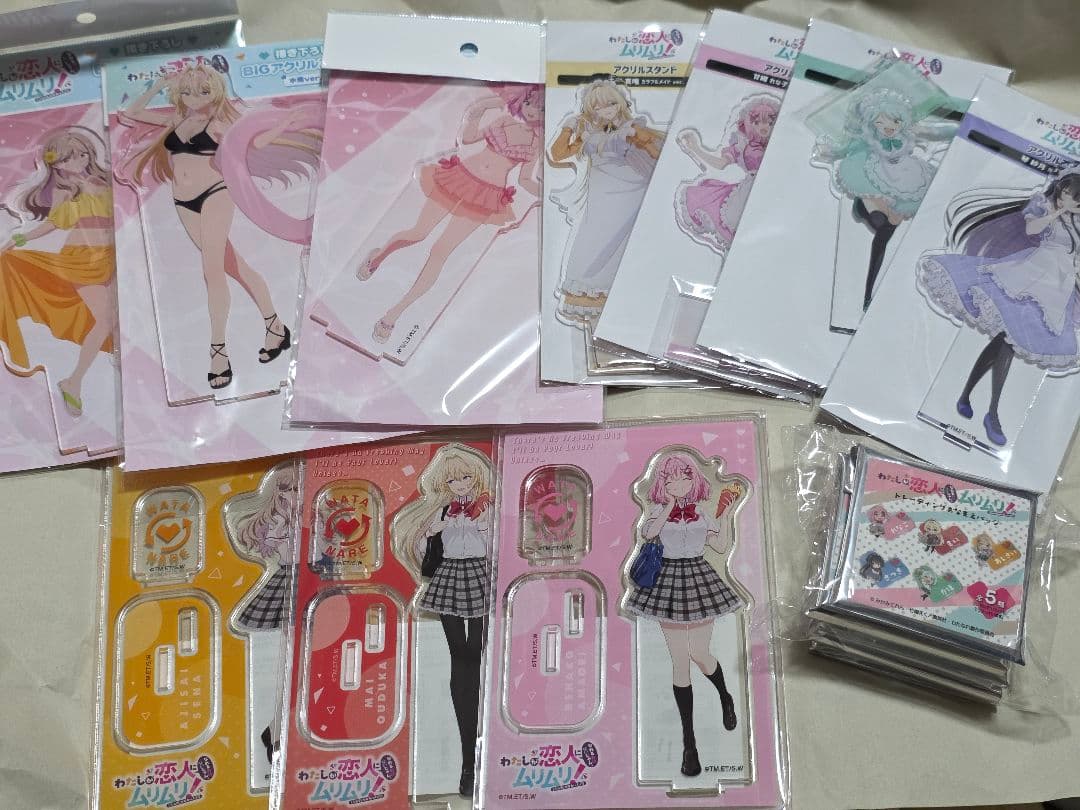 わたしが恋人になれるわけないじゃん、ムリムリ！ アクリルスタンドグッズセット