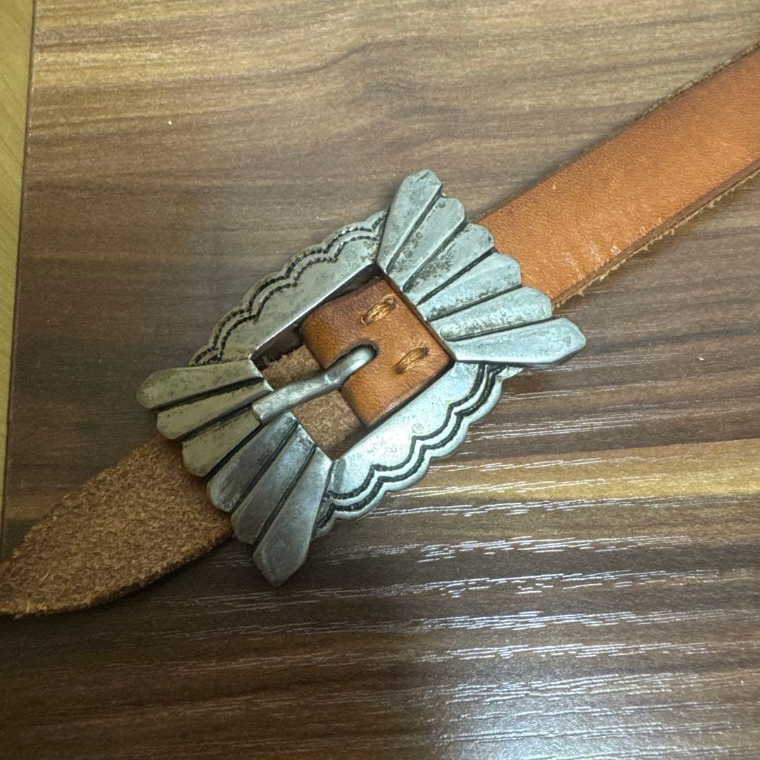 JOKER FIRENZE コンチョ レザーベルト 85cm レディース