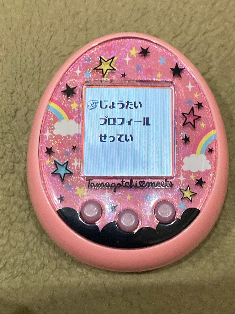 【ジャンク品】たまごっちみーつ マジカルみーつ ピンク