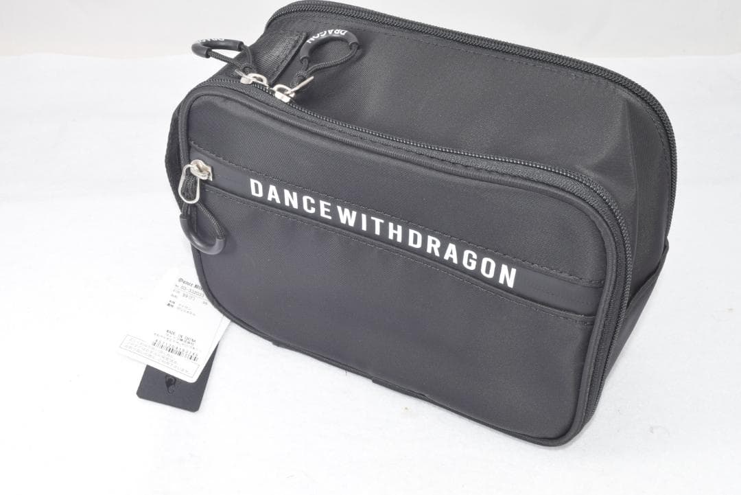 新品☆ダンスウィズドラゴン カートバッグ 小物入れ☆ブラック