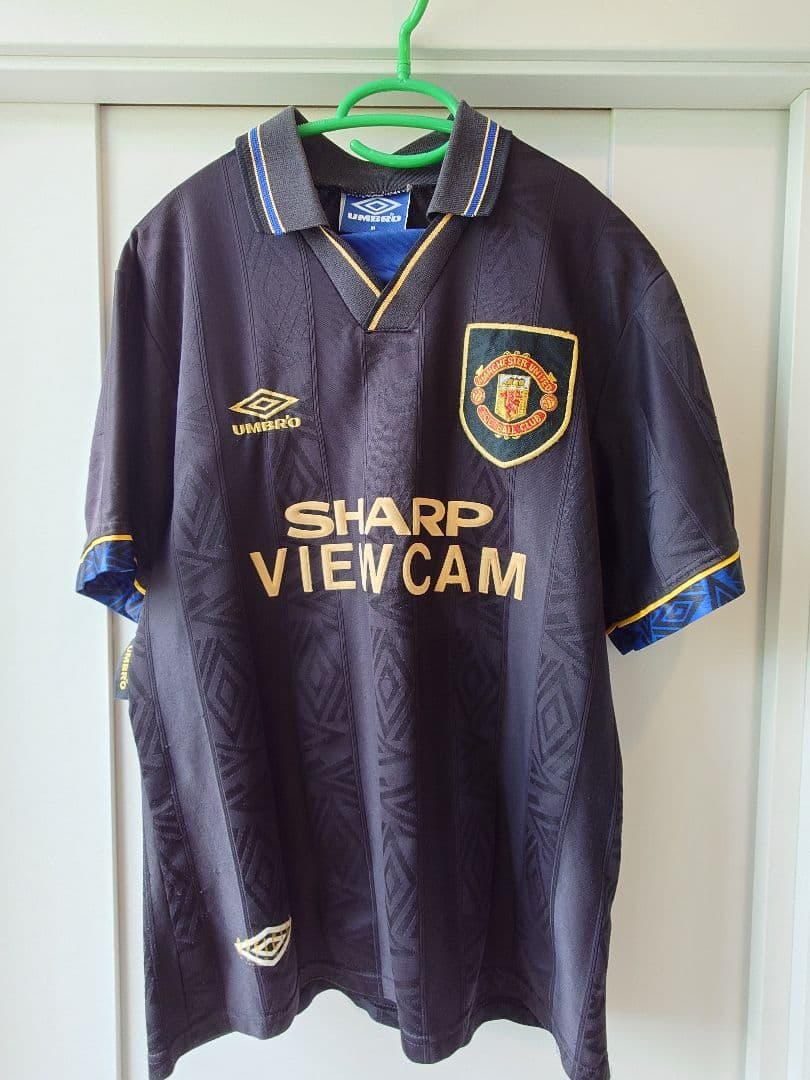 マンチェスターユナイテッド　Umbro製　1993-95年　サッカーユニフォーム