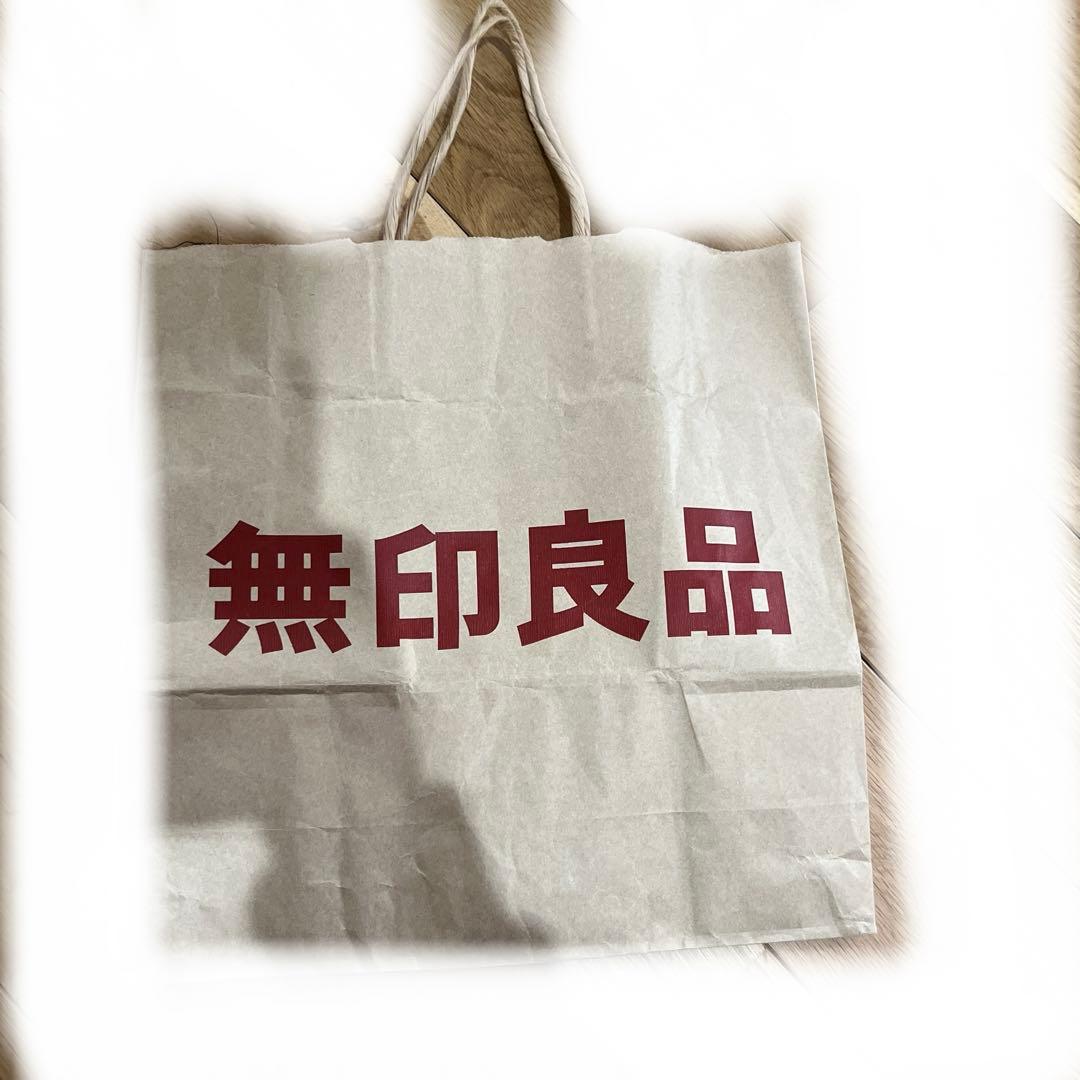 無印良品 紙製ショッピングバッグ 中サイズ