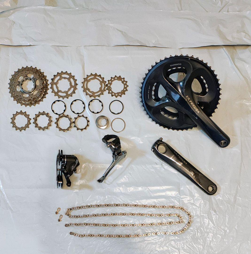 Shimano ULTEGRA RD FD FC CSセット 10s アルテグラ