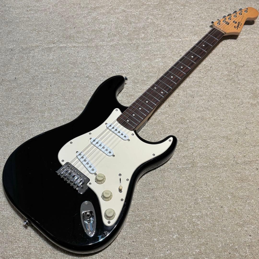 Squier Bulletストラトキャスター MOD USAタイプパーツ交換
