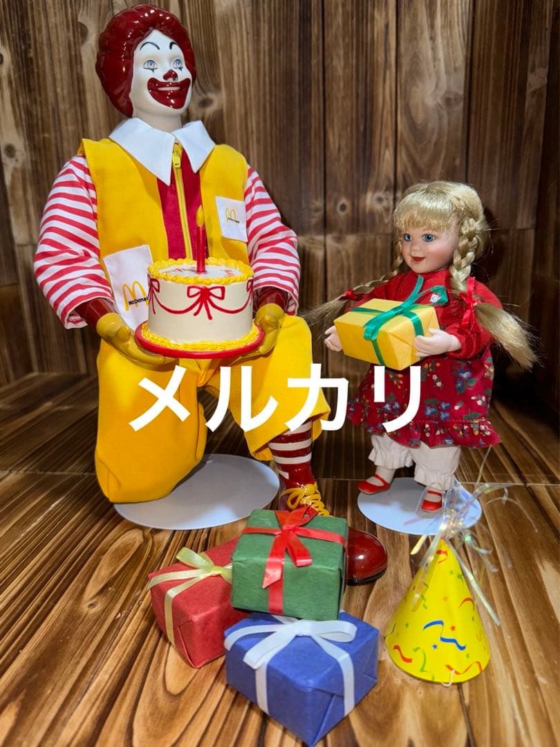 マクドナルド アシュトンドレイク ロナルド 人形 フィギュア マックメモリーズ