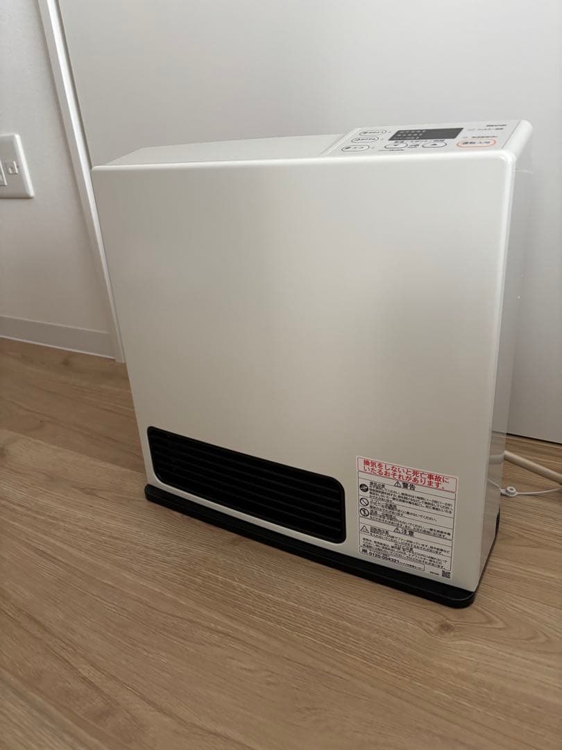 リンナイ　ガスファンヒーター(都市ガス)