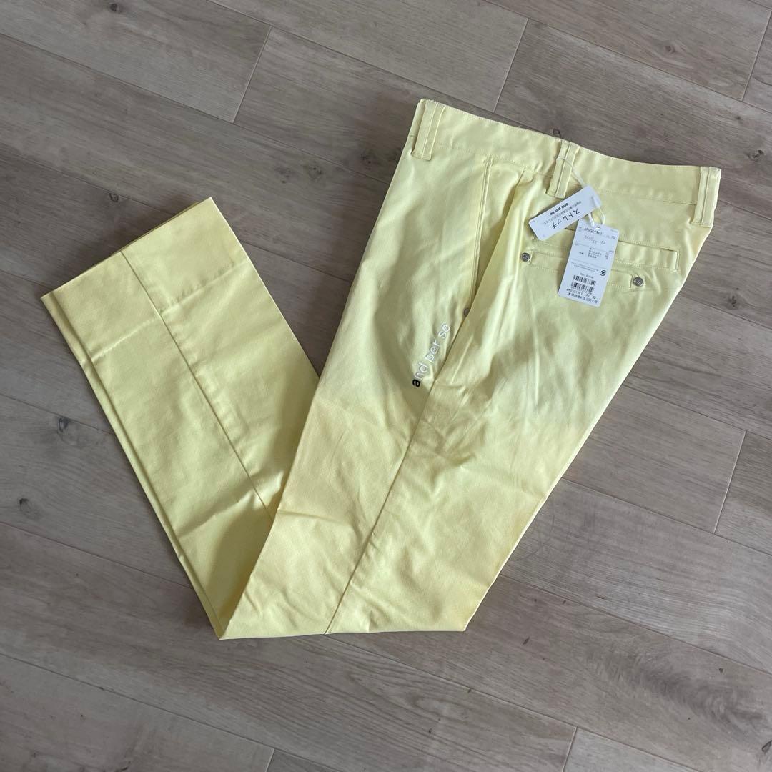 新品　and per se ゴルフパンツ
