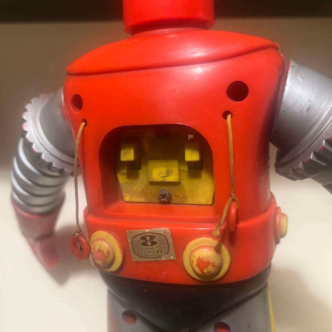 ブルマァク メカニック ブレイザー ソフビ フィギュア 冒険ロックバット 当時物