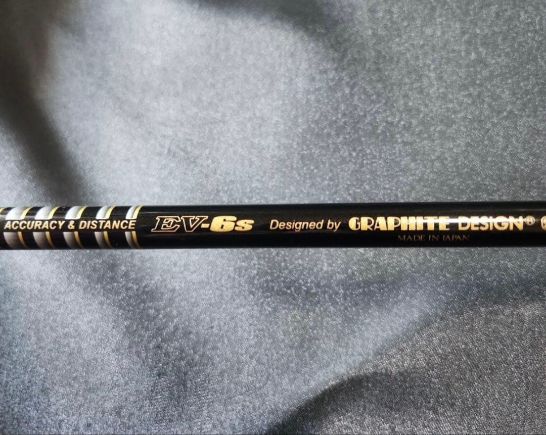ツアーAD EV-6S 3W用 テーラーメイドスリーブ、グリップ付き　シャフト