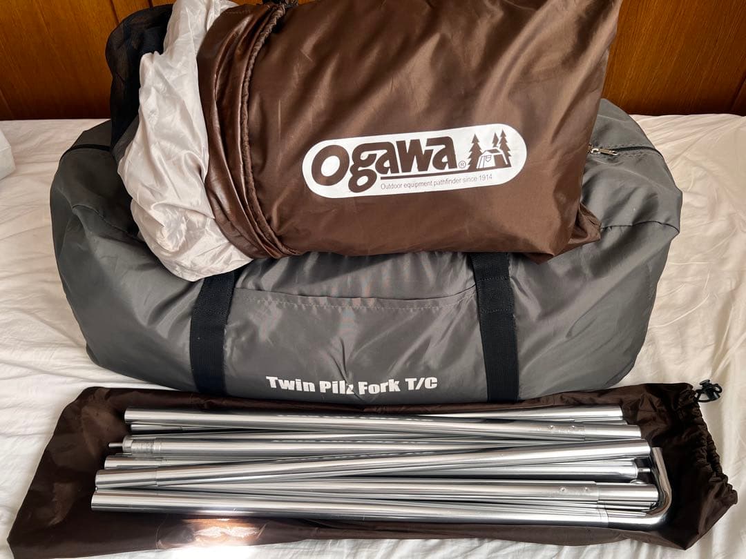オガワ　ツインピルツフォークt/c テントセット